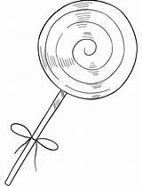 Lollipop Coloring Pages  Free Printable For Kids sketch template