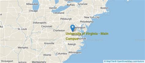 Where Is University of Virginia - Main Campus?