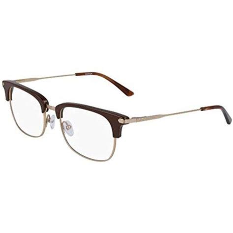 Calvin Klein Men Eyeglasses CK19105 Blue Havana Rectangle 52-19-140 ...