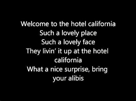 What is the song hotel california about - tykasap