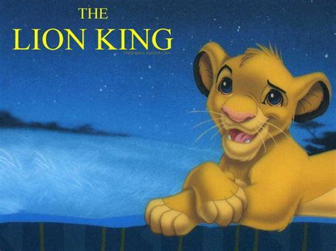 Simba - The Lion King Wallpaper (35925485) - Fanpop