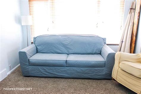 Do you want to update your sofa? Here is how to make a sofa slipcover ...