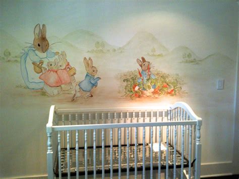Murals For Children | Nursery mural, Rabbit nursery, Peter rabbit nursery