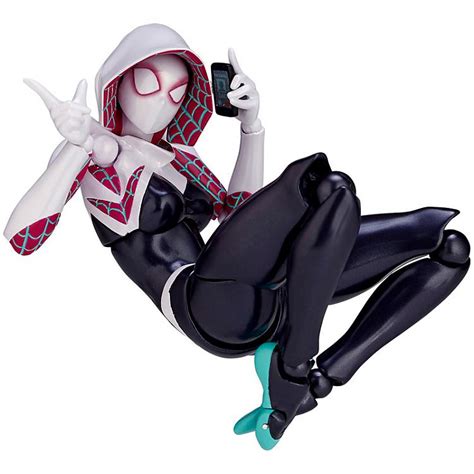 SPIDER-GWEN ACTION FIGURE (AMAZING YAMAGUCHI #004) - Archonia.com