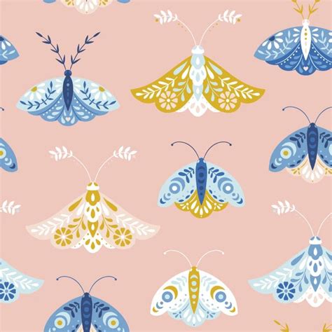 Vintage Butterfly (Pink) | Butterfly illustration, Butterfly art, Vintage butterfly