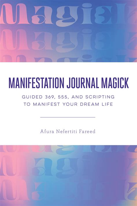 Manifestation Journal Magick by Afura Nefertiti Fareed - Penguin Books Australia