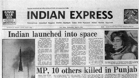 April 4, 1984, Forty Years Ago: Rakesh Sharma becomes the first Indian ...