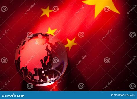 Globe And China Flag Royalty-Free Stock Photography | CartoonDealer.com #22512167