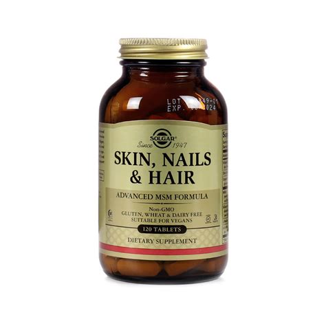 Skin, Nails & Hair - Solgar | Hair, Skin, & Nails Supplement