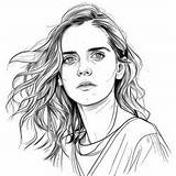 Coloring Pages Of Actresses sketch template