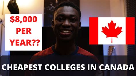 5 cheapest colleges(College )in Canada for international students 2021|Cheapest colleges in ...