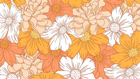 Orange Flowers Wallpapers