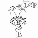 Trolls Movie Coloring Pages  Best For Kids sketch template