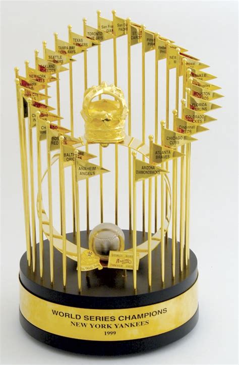 1999 New York Yankees World Series Trophy (12")