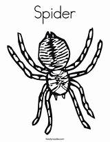 Spider Coloring Page  Twisty Noodle sketch template