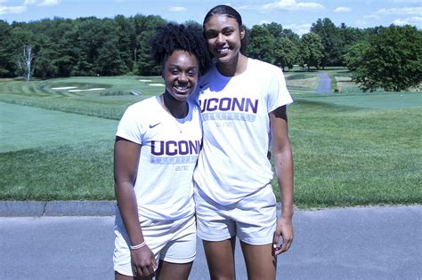 WATCH: UConn Rising Freshmen Olivia Nelson-Ododa and Christyn Williams ...