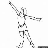 Ballet Dancer Coloring Pages  Tramadol Colors sketch template