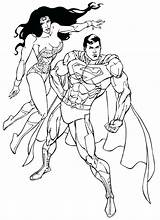 Superwoman Coloring Pages At GetColoringscom  Free Printable sketch template