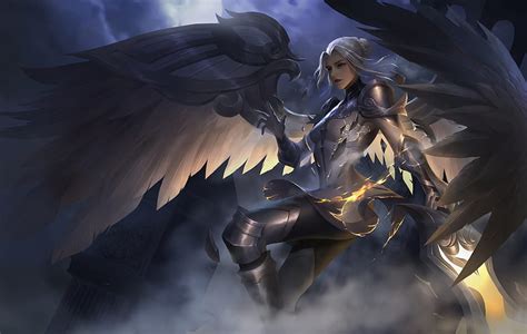 Angel, fanart, dark, fan, girl HD wallpaper | Pxfuel