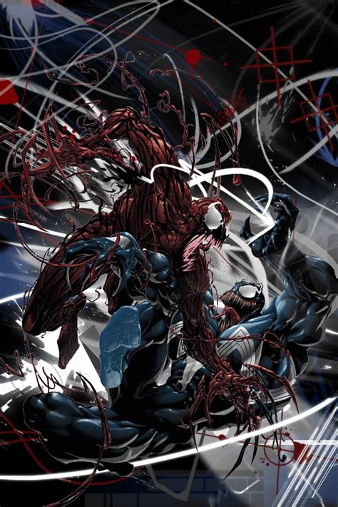 Venom vs Carnage by Pandaxninja on DeviantArt
