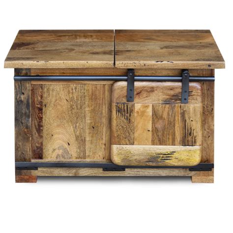 Storage Mango Wood Coffee Table | Wood Furniture Store