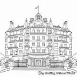 Hotel Coloring Pages  Free & Printable sketch template