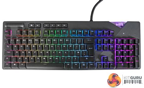 ASUS ROG Strix Flare RGB Mechanical Keyboard Review | KitGuru