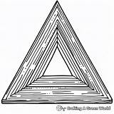 Triangle Coloring Pages  Free & Printable sketch template