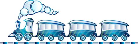 Download Subway Clipart Blue Train - Long Blue Train Cartoon PNG Image with No Background ...