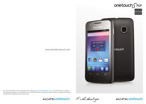 Manual - Alcatel One Touch S'Pop - Android 4.1 - Device Guides