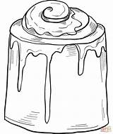 Cinnamon Roll coloring Page  Free Printable Coloring Pages sketch template