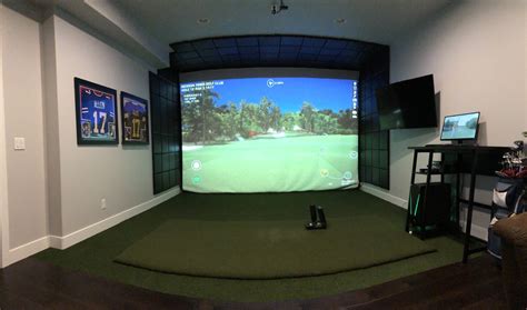 Basement Golf Simulator