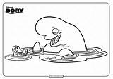 Destiny Whale Shark Finding Dory Coloring Page Pdf sketch template