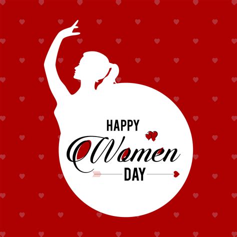 8 March logo vector design with international womens day background ...