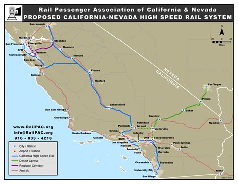 Amtrak California Surfliner Map - Printable Maps