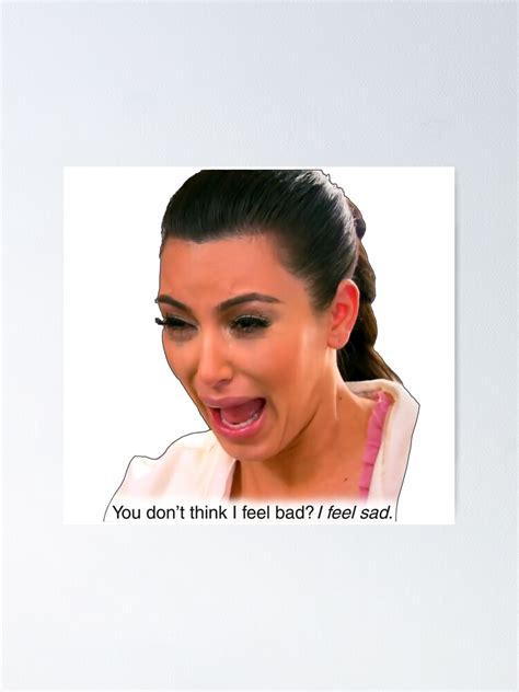 "Kim Kardashian TikTok Dance Meme" Poster by ellieabes | Redbubble