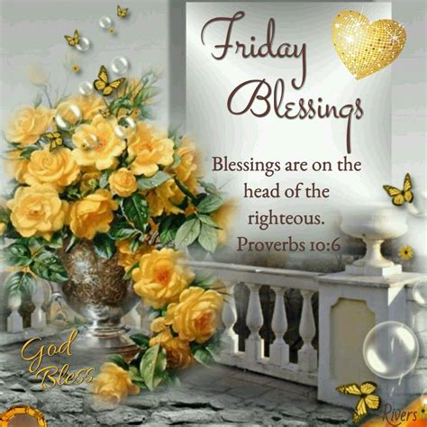 Friday Blessings Images And Quotes - Printable Template Calendar