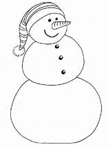 Snowman coloring pages  ColoringLib sketch template