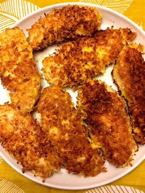 Coconut Crusted Chicken Tenders (Keto, Gluten-Free) – Melanie Cooks