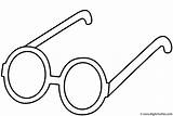 Glasses Sheet Coloring Pages sketch template