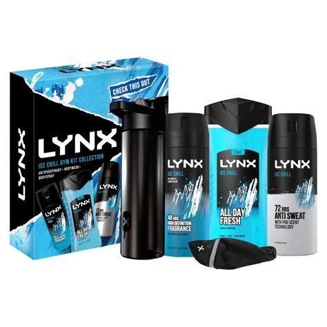 Lynx Ice Chill Gym Collection gift Set - Tesco Groceries