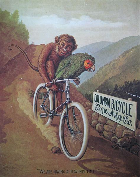 Vintage Bicycle Posters: Columbia Bicycle | Artist: C. M. Co… | Flickr