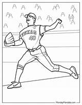 20 Baseball Coloring Pages Free PDF Printables sketch template