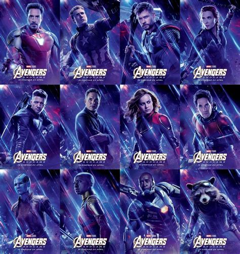 MCU Direct on Instagram: “These new official #AvengersEndgame character posters have been rele ...