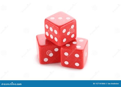 Red dice stock photo. Image of lucky, object, cube, random - 157141866