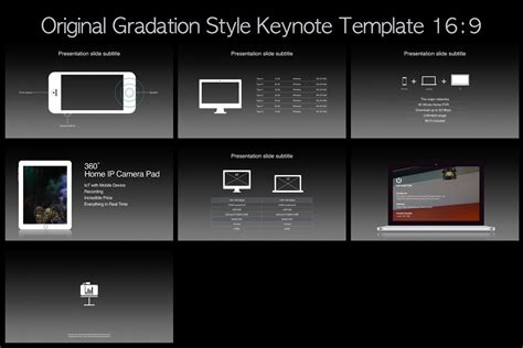 Apple Keynote Template | Creative Keynote Templates ~ Creative Market