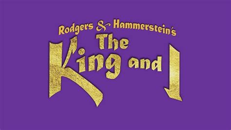 The King and I Will Tour the UK in 2023 - Rodgers & Hammerstein