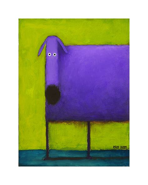 Purple Dog I – Kessler Art