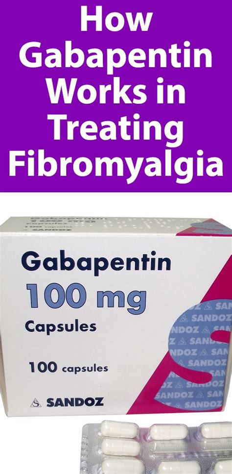 How Gabapentin Works in Treating Fibromyalgia | Treating fibromyalgia, Chronic fatigue syndrome ...