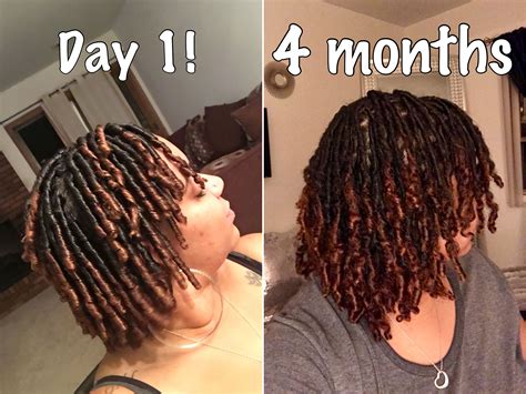 My Locs!! Day 1 comb coils VS. Currently 4 Months loc'd!! #locsonfinehair #starterlocs #babylocs ...